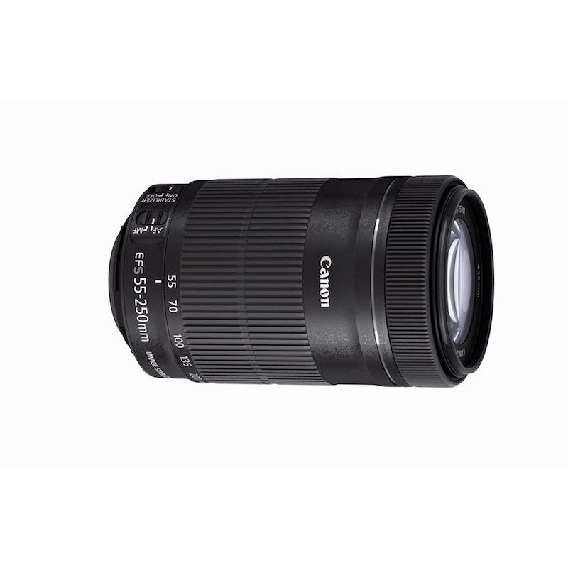 Lente Canon EFS 55 250mm f 4 5.6 IS STM - Rey Câmeras Copacabana