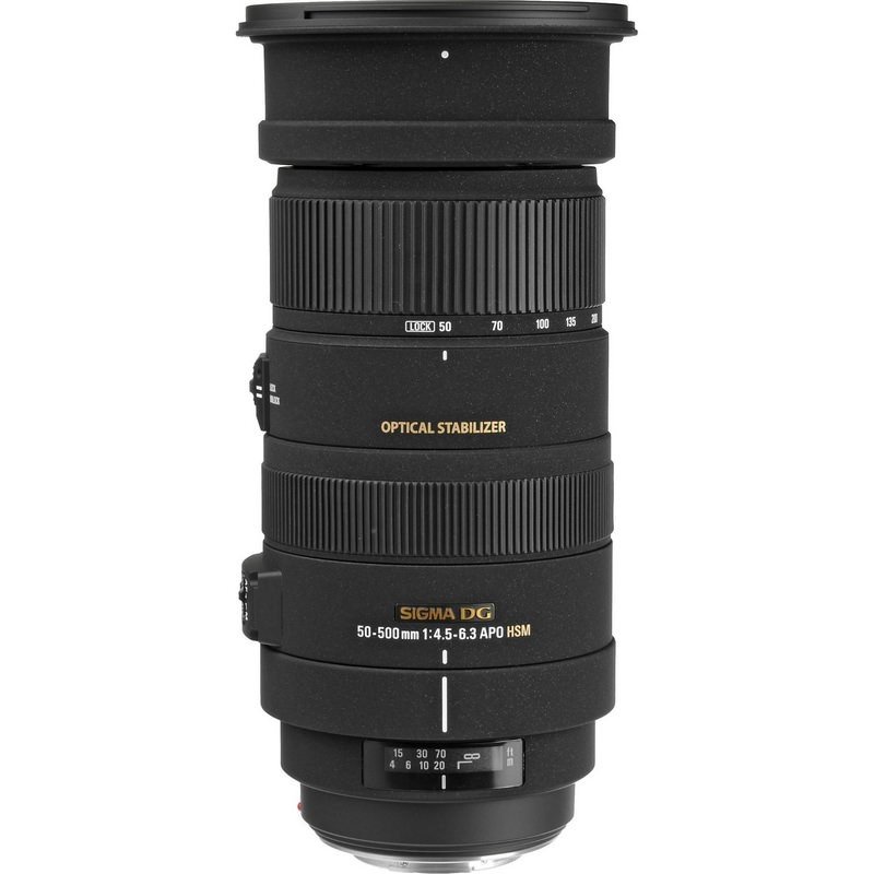 Lente 50-500mm f/4.5-6.3 DG OS HSM APO para Canon da Sigma - Rey 