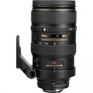 Lente Nikon AF S 80 400mm f 4.5 5.6D VR ED