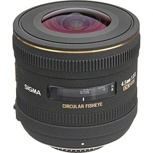 Lente Sigma 4.5mm f 2.8 EX DC HSM (Nikon)
