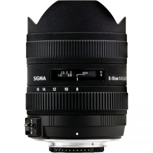 Lente Sigma 8 16mm f 4.5 5.6 DC HSM (Nikon)