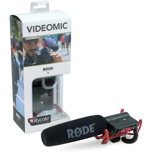 Microfone RODE VideoMic – Caixa