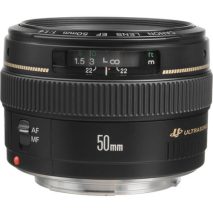 Lente Canon EF 50mm f/1.4 USM Seminova